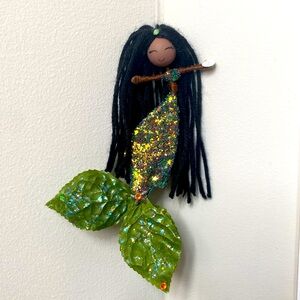 Handmade Mermaid Ornament - Enchanting Coastal Decor!